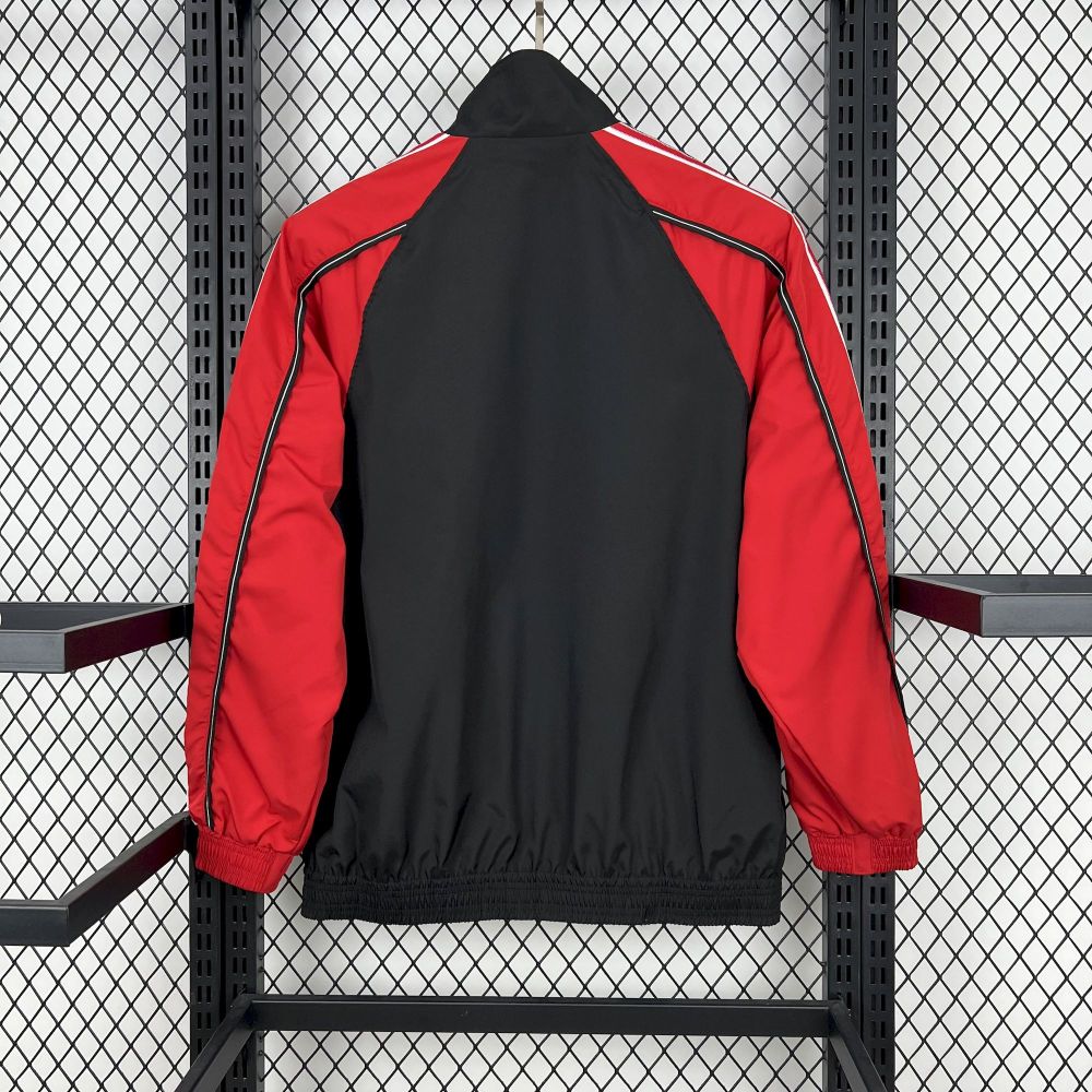 Manchester United 98-99 Retro Long sleeves zipper Windbreaker
