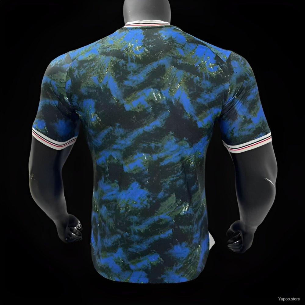 Olympique Marseille 24/25 Player Version Away Blue Jersey
