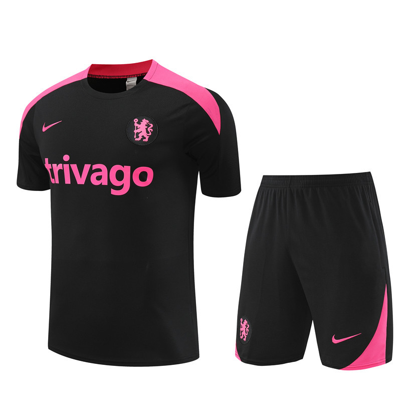 Chelsea 24/25 kids Short Sleeve Jersey+Shorts ﻿