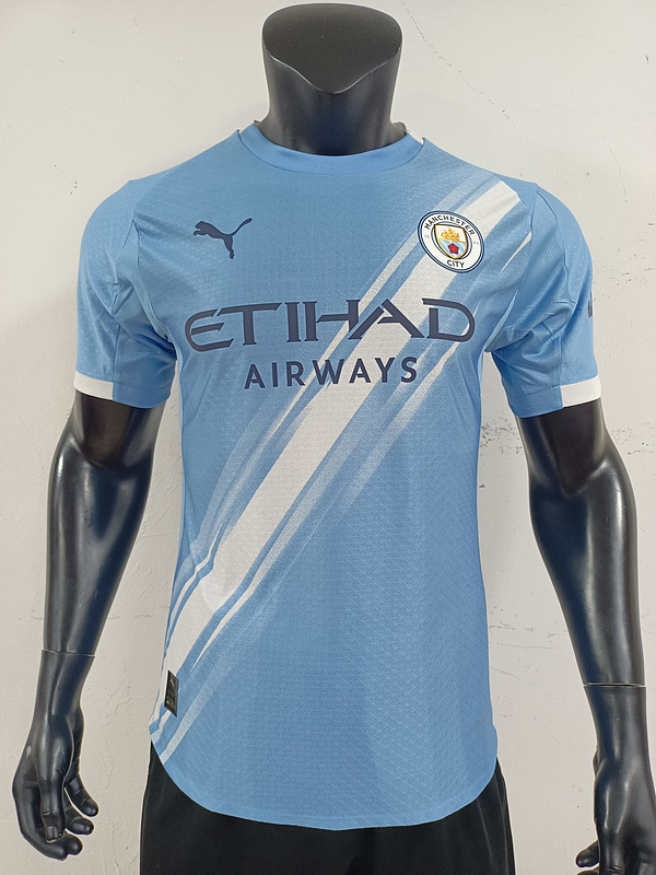 Manchester City 25/26 Home Jersey Player Version