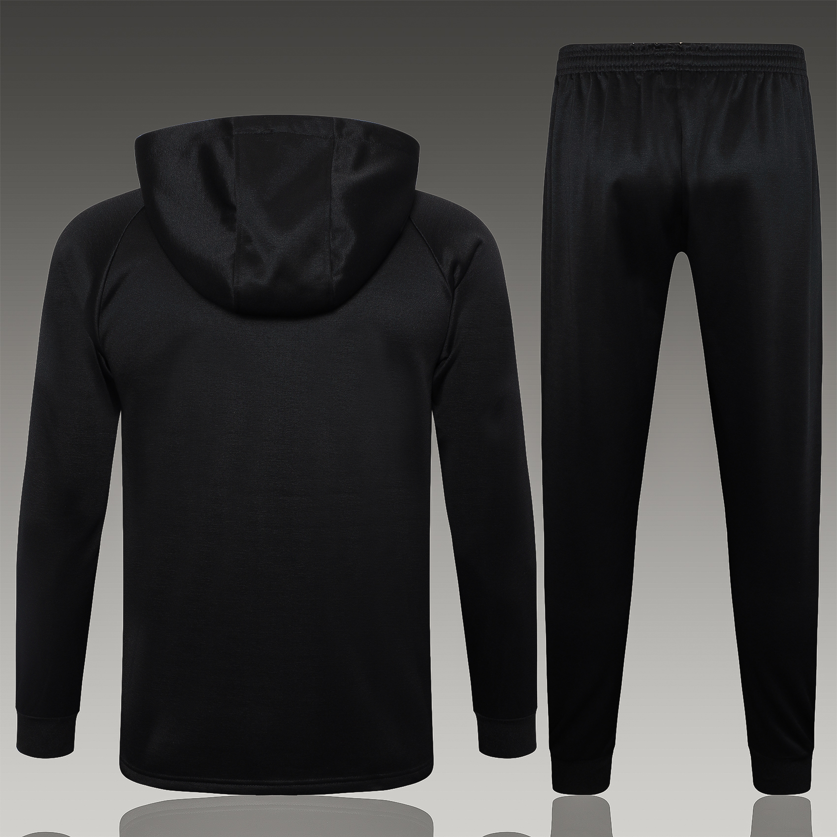Inter Milan 24-25 kids long sleeved full zip hooded training suit with top and pants
