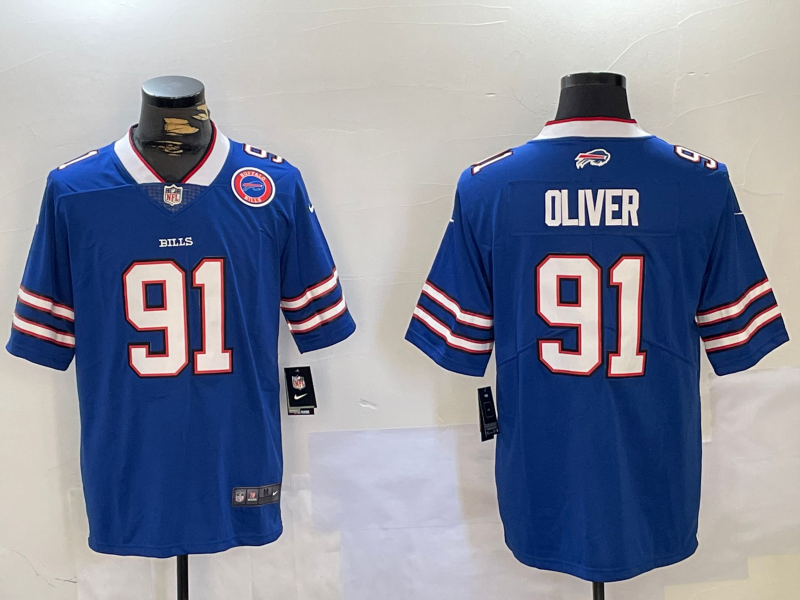 NFL Bills City Royals  baseball uniform