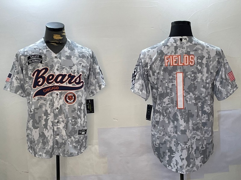 NFL  Bears City Royals  baseball uniform