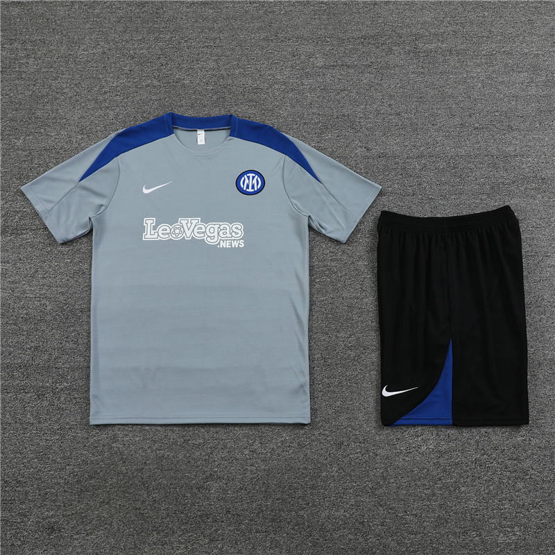 Inter Milan 24/25 Kids Short Sleeve Jersey+Shorts