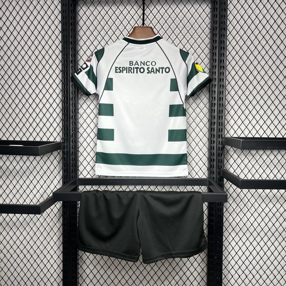 2001-03 Sporting Lisbon home Kids Retro Kit