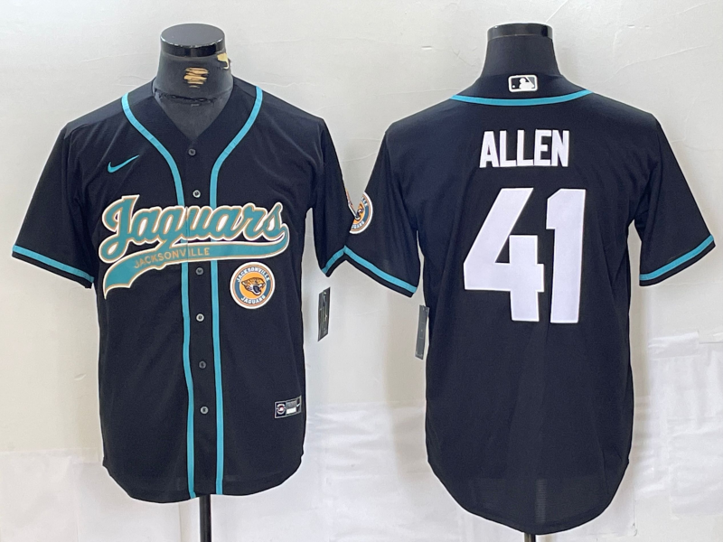 NFL Jaguars City Royals  baseball uniform