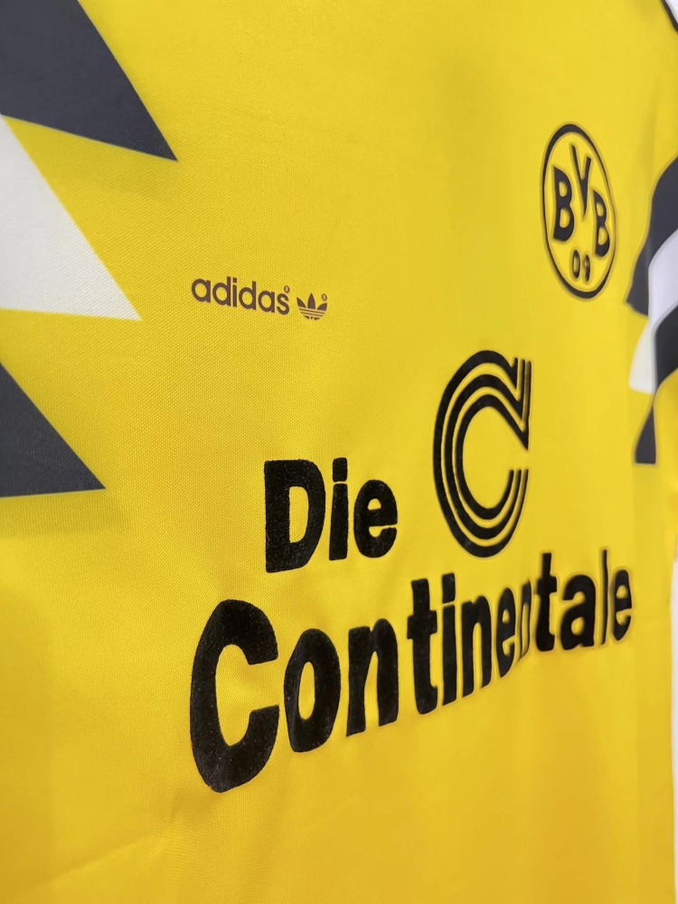 Borussia Dortmund Retro 1989 home jersey