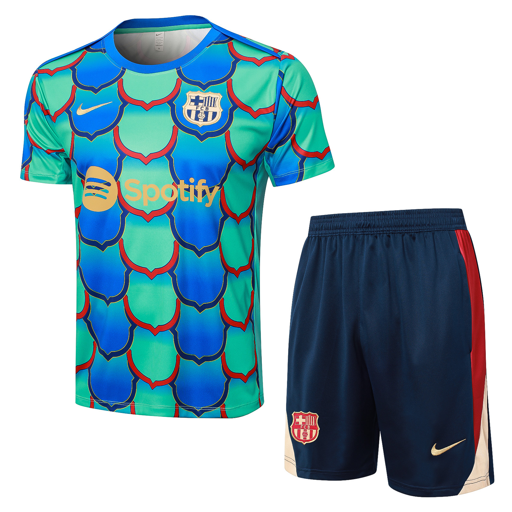 Barcelona 24/25 Adult short sleeved training suit top+pants