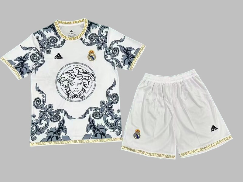 Real Madrid 25/26 Adults Short Sleeve Jersey+Shorts ﻿