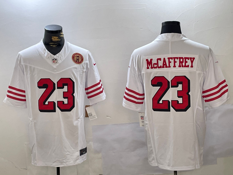 NFL 49ers City Royals McCAFFREY No. 23  baseball uniform