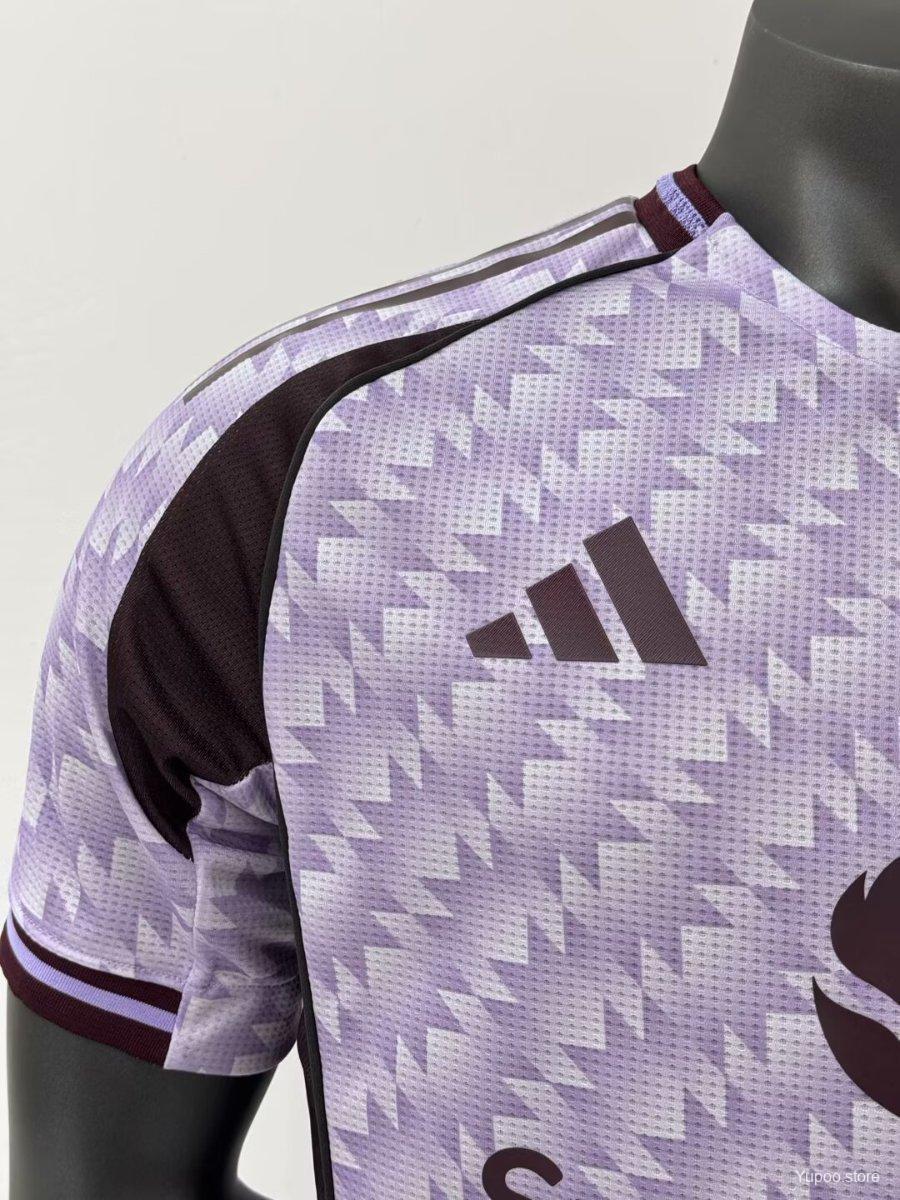Manchester United 25/26 Away Purple Jersey-Player Version