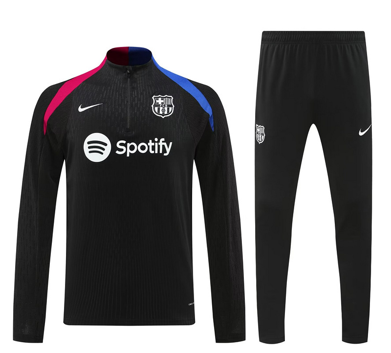 Barcelona 24/25 Adults  Long sleeves half-zip training suit Top + pants