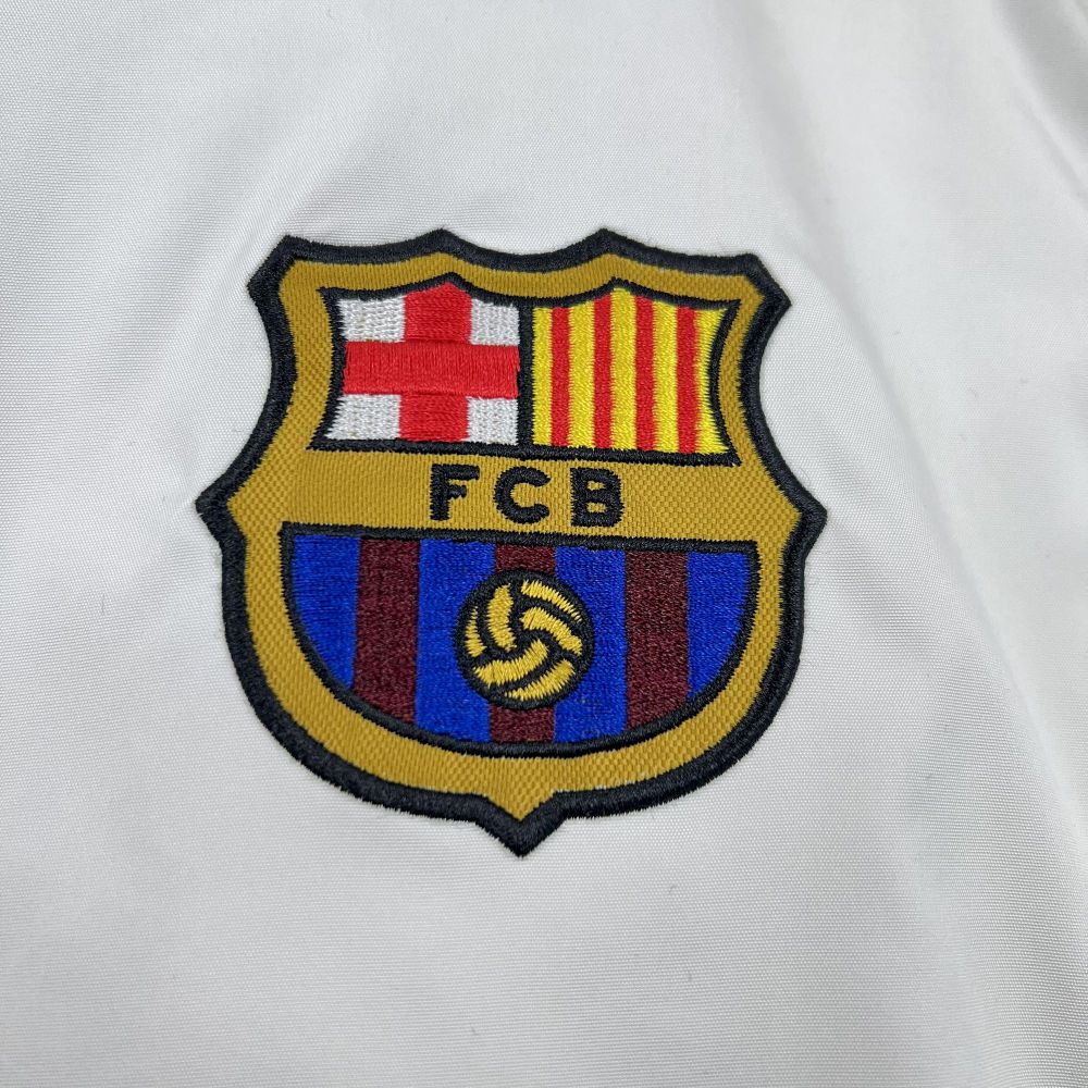 Barcelona 94-95 Retro Long sleeves zipper Windbreaker