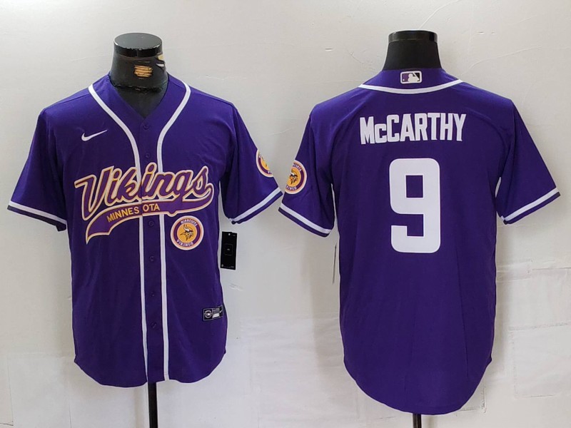 NFL Vikings City Royals  baseball uniform