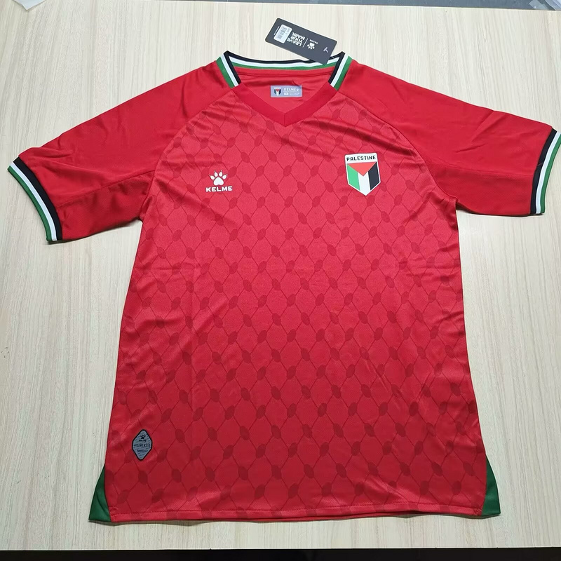 Palestine  2024 Away Soccer Jerseys- Fans Version