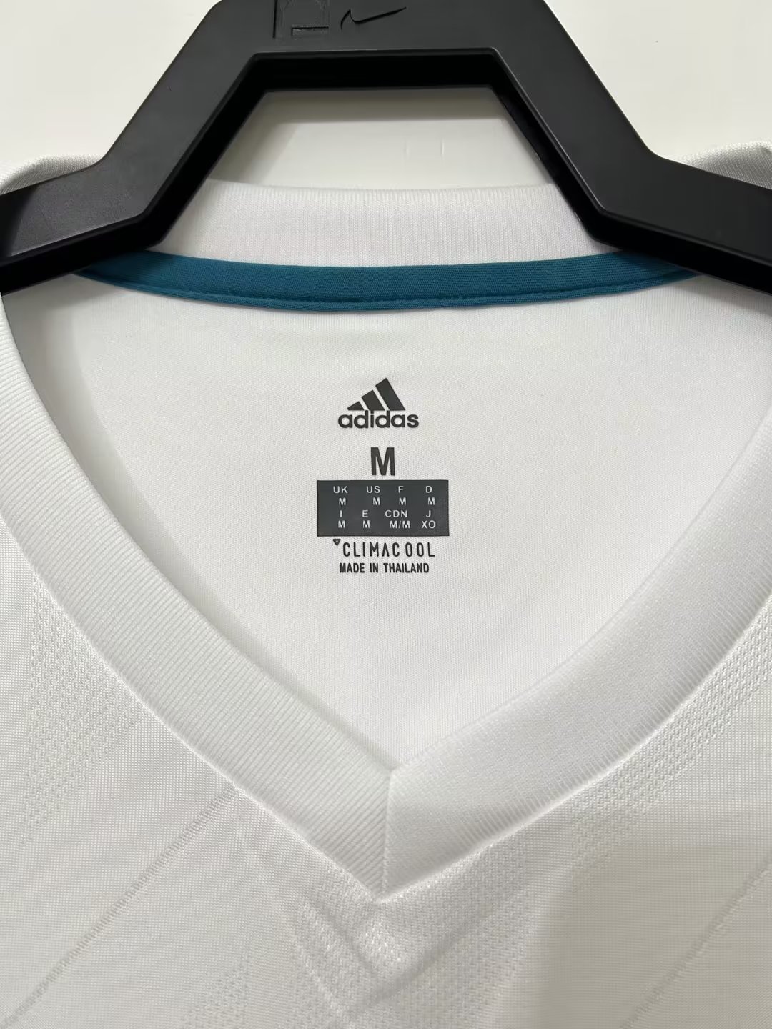Real Madrid Retro 2017-2018 home court jersey