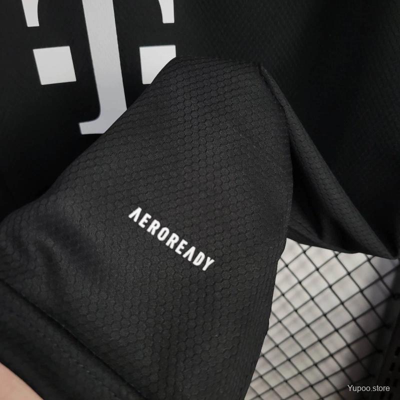 Bayern Munich 24/25 Third Black Goalkeeper Jersey- Fans Version