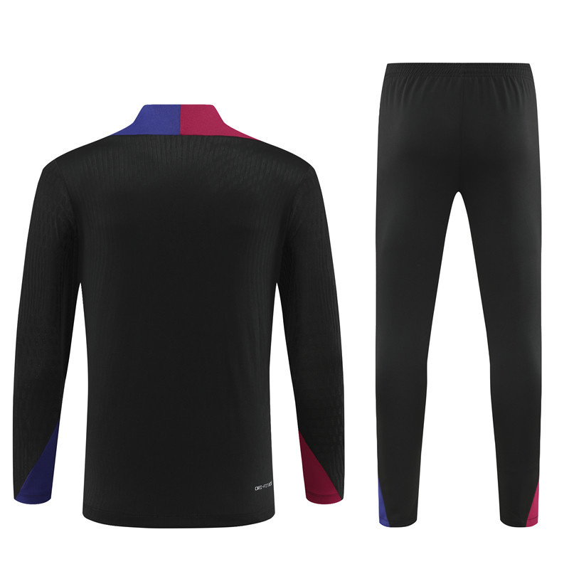 Barcelona 24/25 Adults  Long sleeves half-zip training suit Top + pants