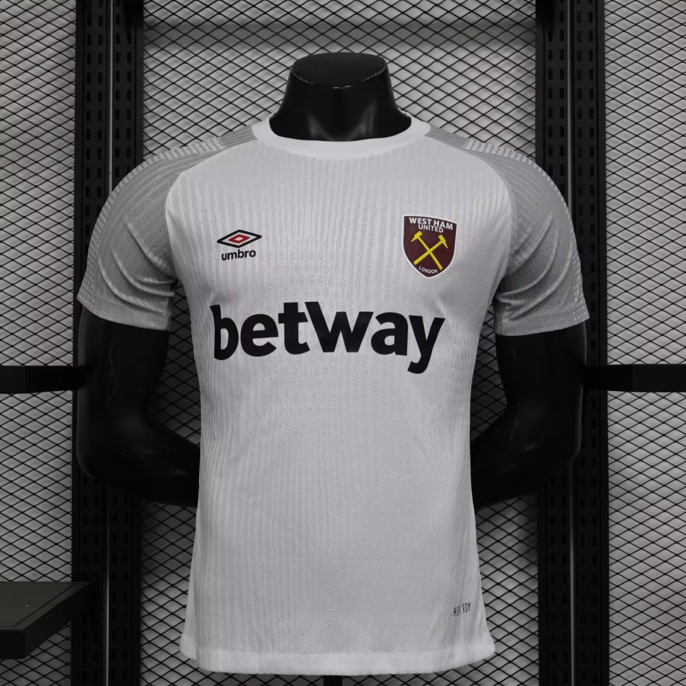West Ham United 24/25 Away Jersey-Player Version