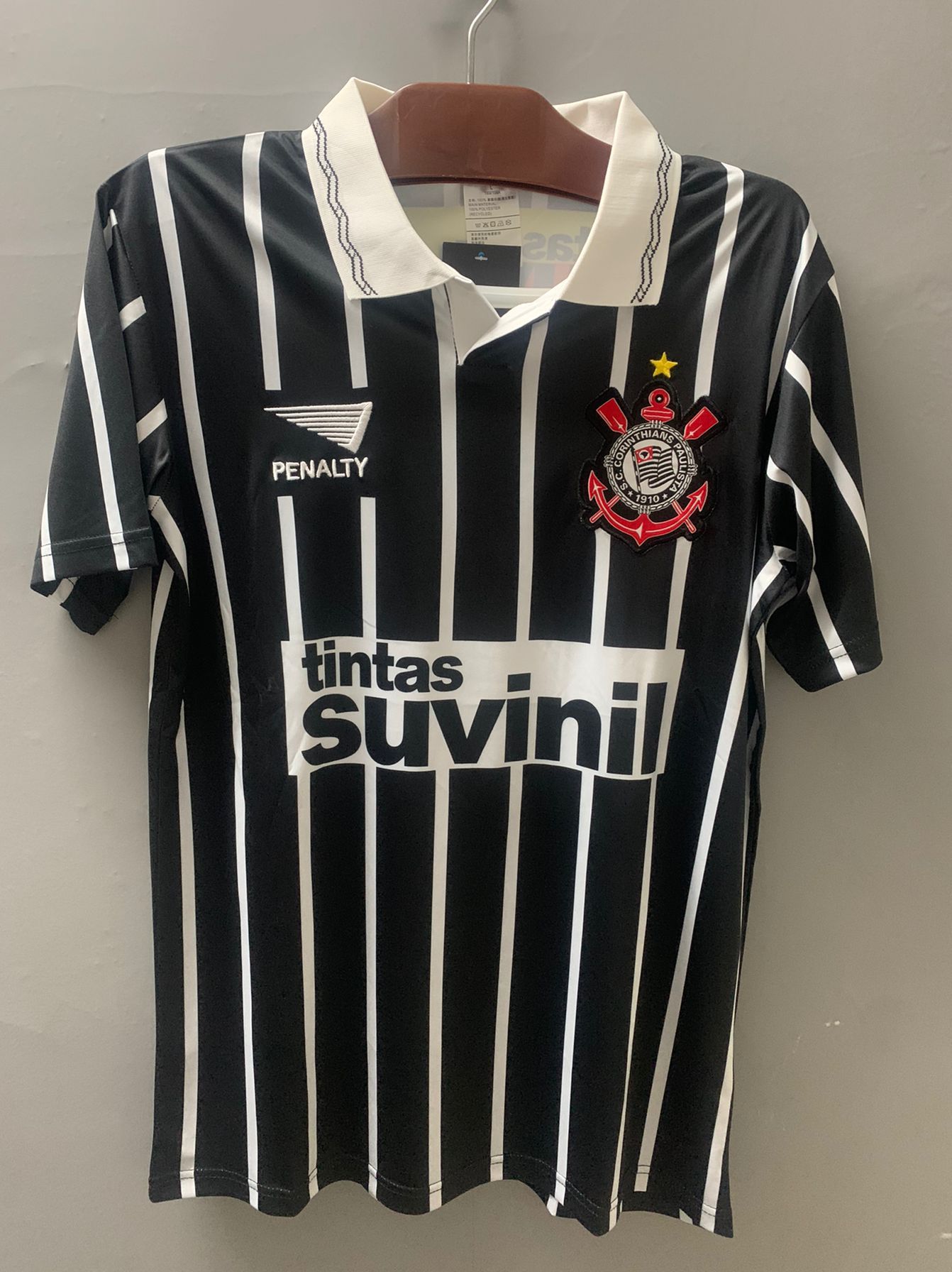 Corinthians Retro 1996 Away Soccer Jersey