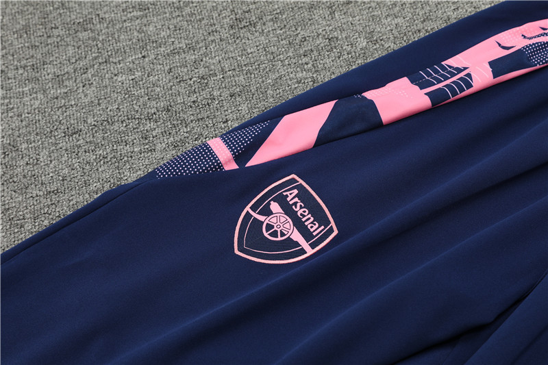 Arsenal 24/25 Adults  Long sleeves  half-zip training suit Top + pants