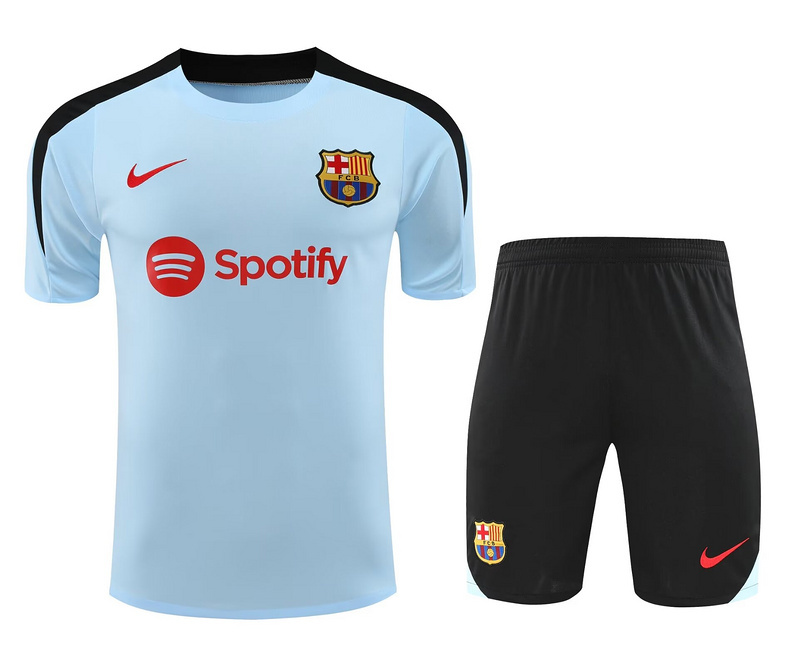 Barcelona 24/25 Adults short sleeved training suit with top and pants