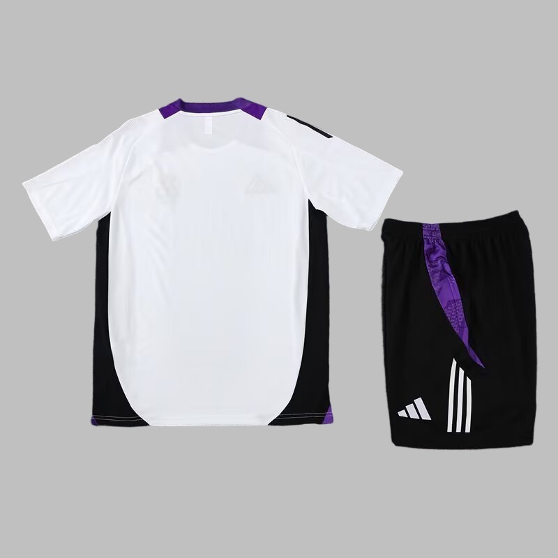 Real Madrid 24/25 Adults sleeveless  Jersey+Shorts ﻿