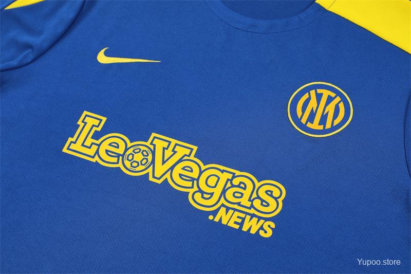 Inter Milan 24/25 Kids  Short Sleeve Jersey+Shorts