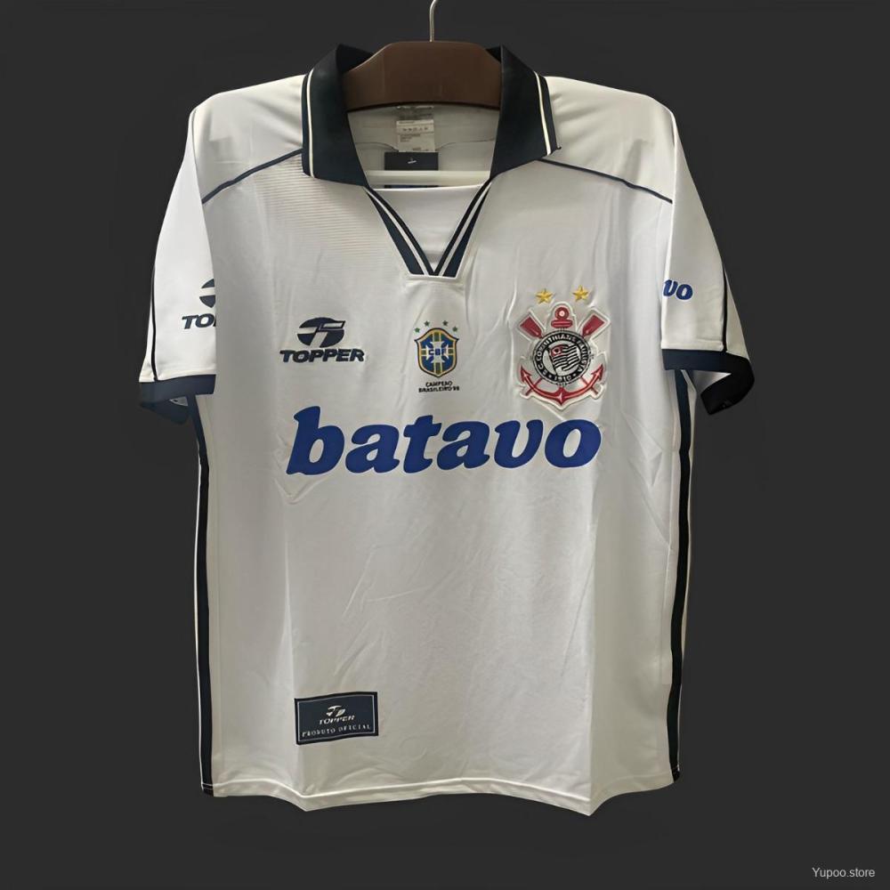 Corinthians Retro 99-00 Away Soccer Jersey