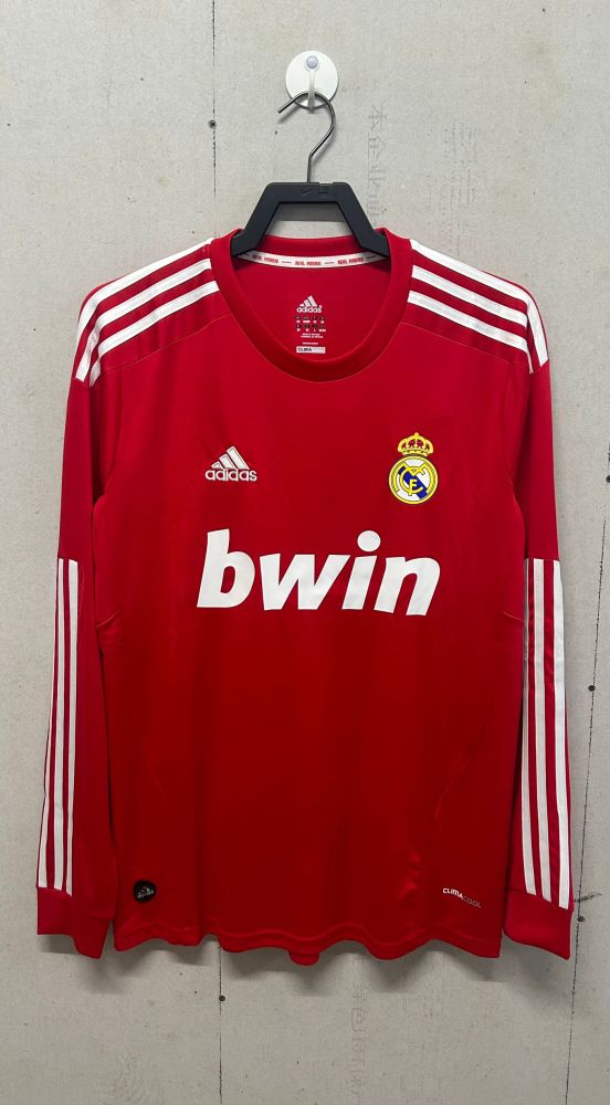 Real Madrid  Retro long sleeves 2011-2012 Away  jersey