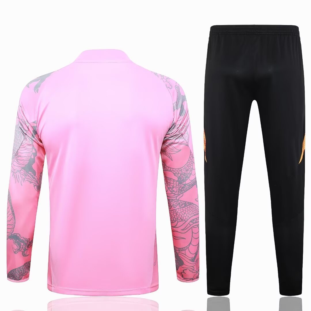 Real Madrid  24/25 KIDS  Long sleeves  half-zip training suit Top + pants