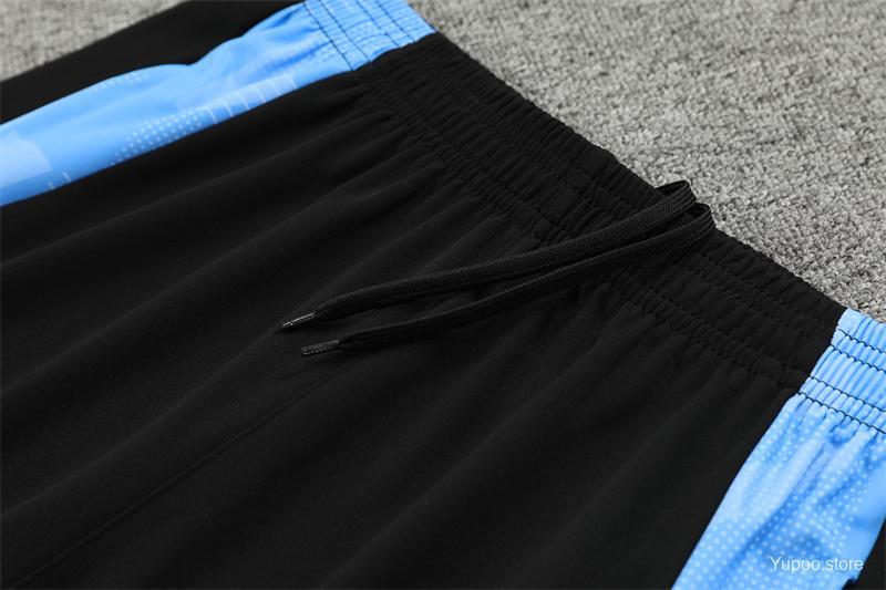 Argentina 24-25 adult long sleeved half zip training suit with top and pants