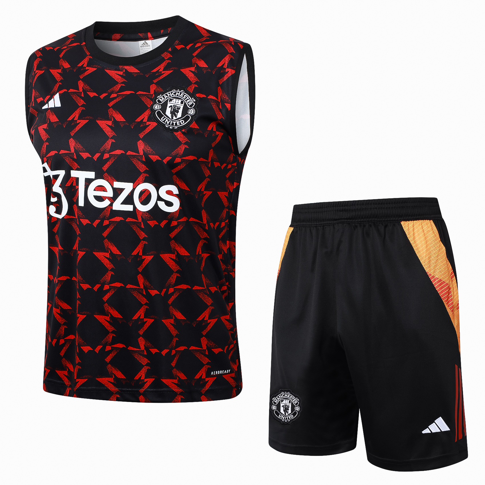 Manchester United 24/25 Adults sleeveless  Jersey+Shorts ﻿