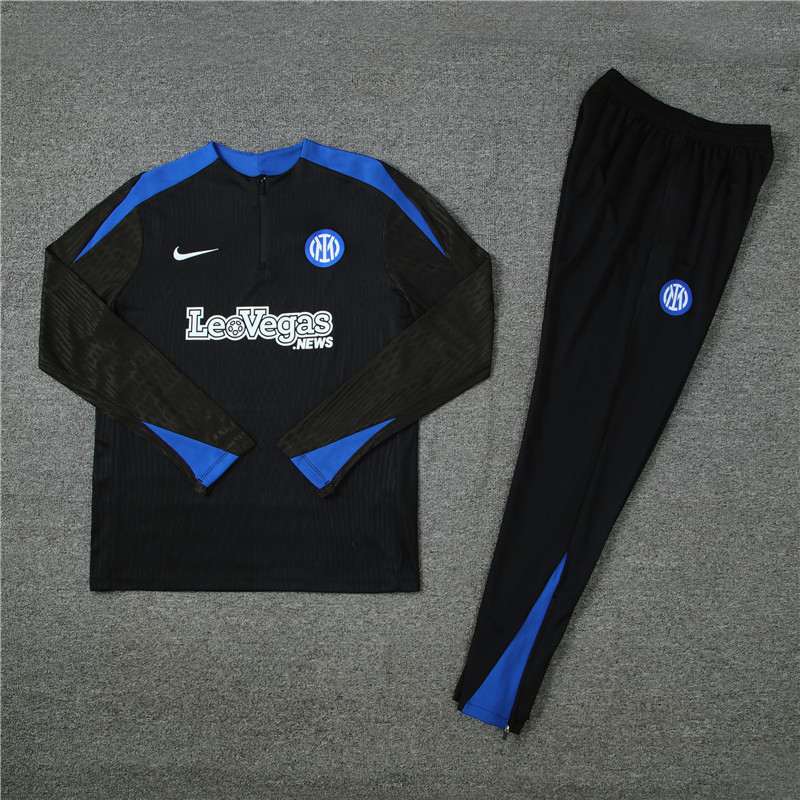 Inter Milan 24-25 Kids half-zip training suit Top + pants