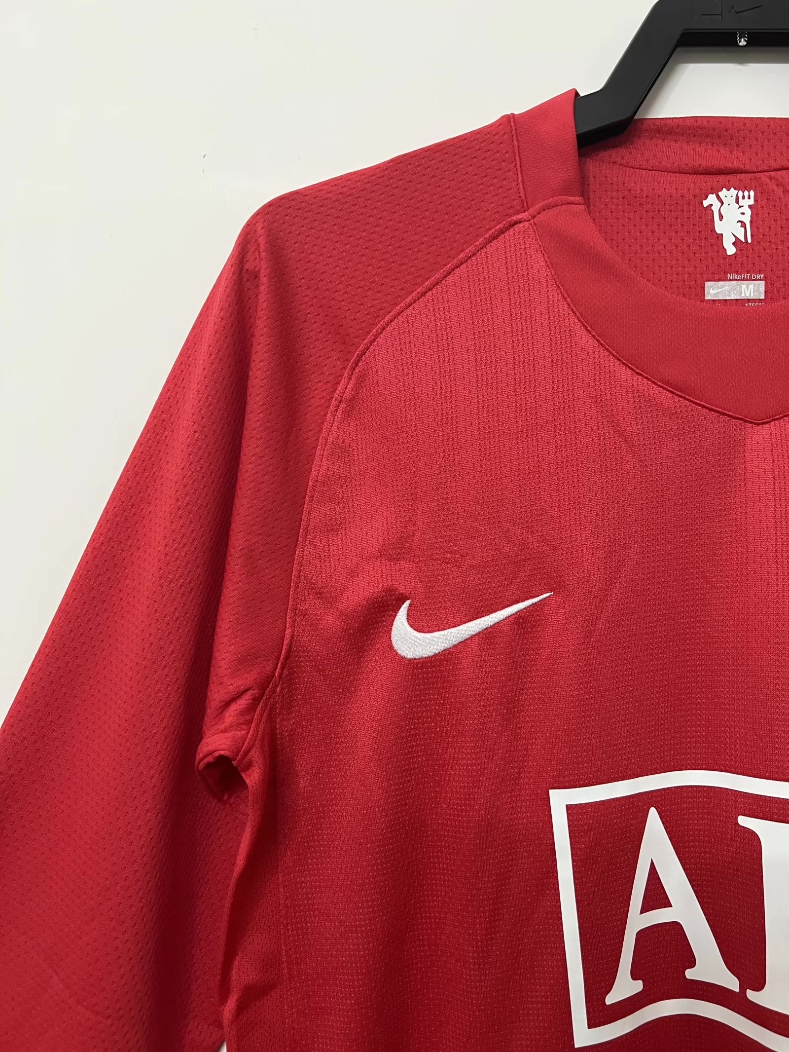 Manchester United Retro 2007-2008 season long home jersey