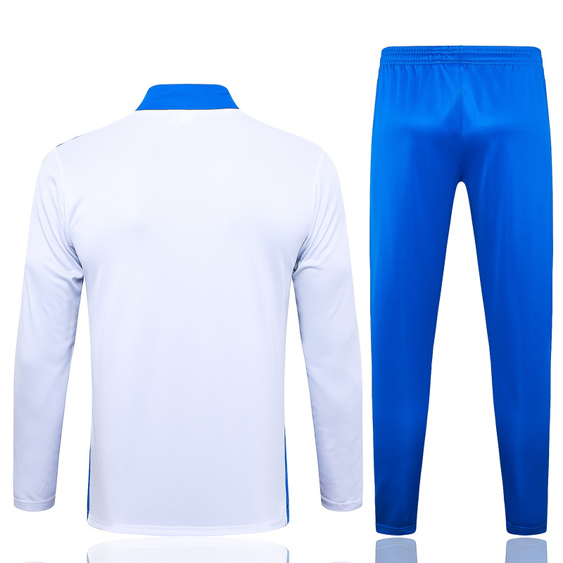 Brazil 24/25 adult long sleeved half zip training suit with top and pants