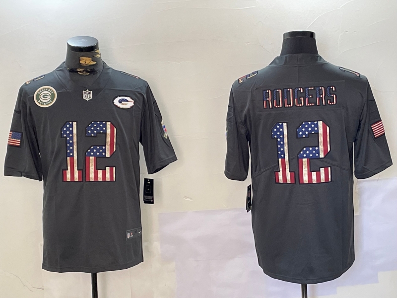 NFL Packers City Royals RODGERS No. 12  baseball uniform