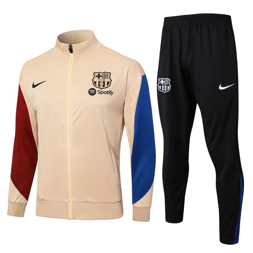 Barcelona 24-25 Adults Long Zipper Training Jersey  top + pants
