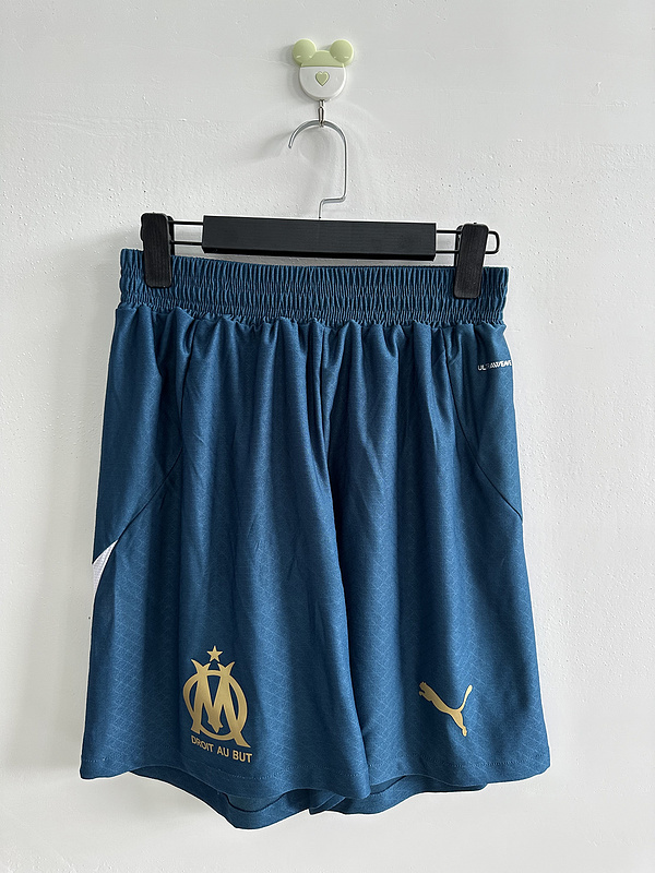 Olympique Marseille 24/25  Away Player Version Soccer Shorts