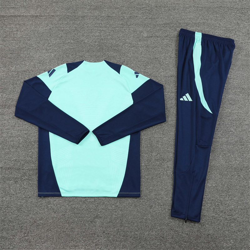 Arsenal 24/25 Adults  Long sleeves  half-zip training suit Top + pants