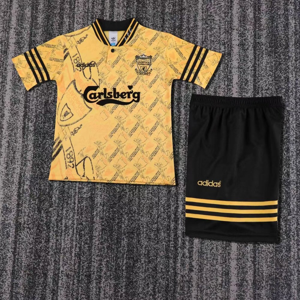 1994-96 Liverpool Away Kids Retro Kit