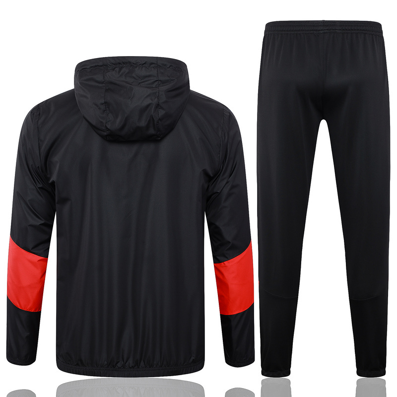 AC Milan 24/25 adult long sleeved hat with long zipper training suit+long pants