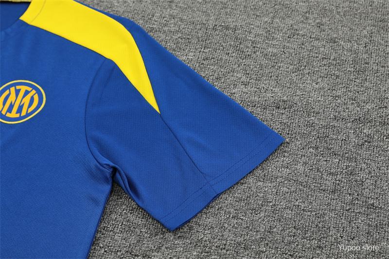 Inter Milan 24/25 Kids  Short Sleeve Jersey+Shorts