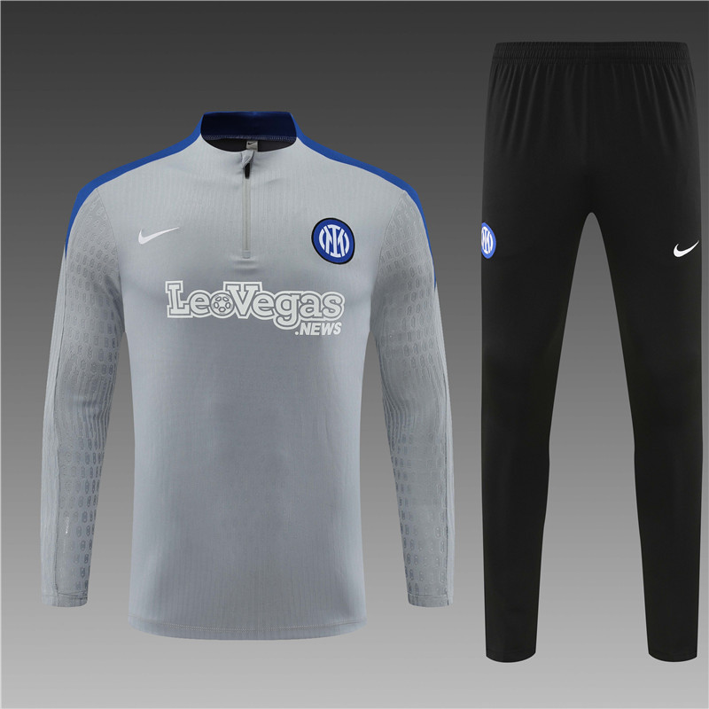 Inter Milan 24-25 Kids half-zip training suit Top + pants