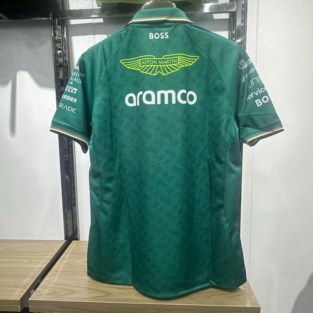 2024 Aston Martin collared Adults jersey