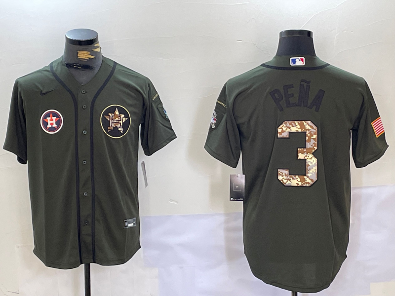 MLB Houston Astros baseball uniform