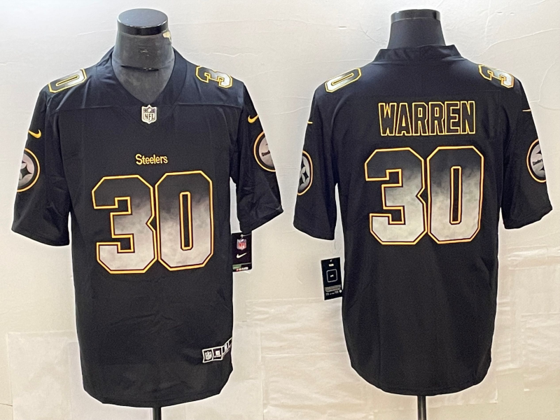 NFL Steelers City Royals WARREN No. 30  baseball uniform