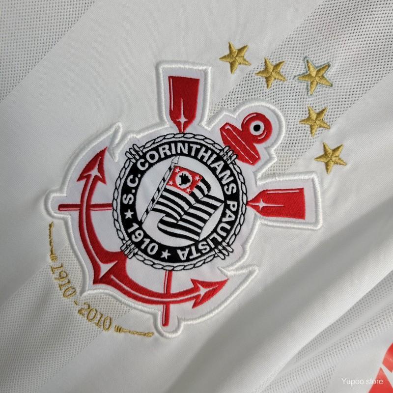 Corinthians Retro 10-11 Home Soccer Jersey