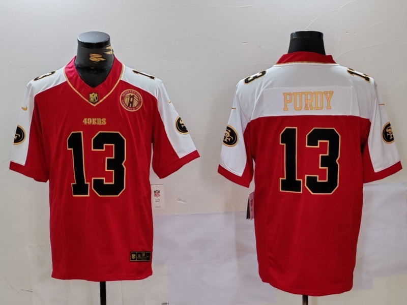 NFL 49ers City Royals PURDY No. 13  baseball uniform