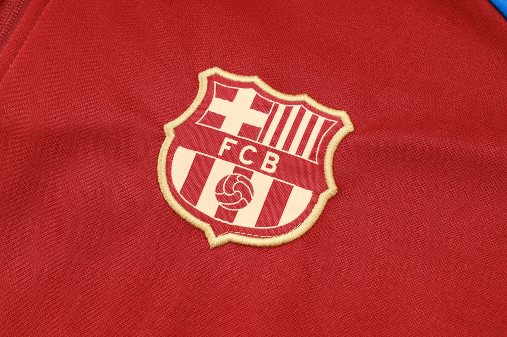 Barcelona 24-25 Adult  coat with full zipper and cap, training suit top and pants